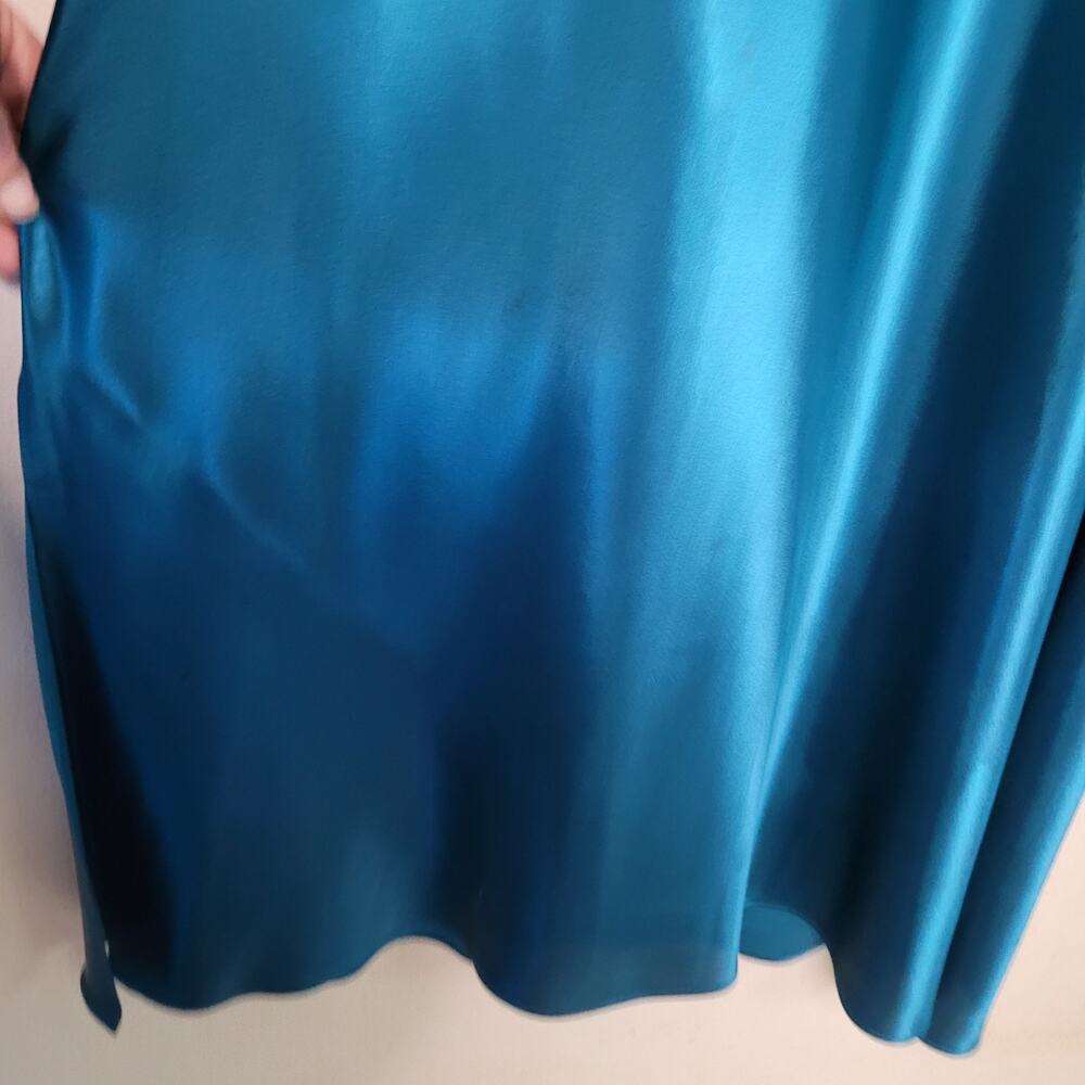 Thalia 2XL Blue Green Nightgown - Cozy & Chic Sleepwear - Picture 11 of 14